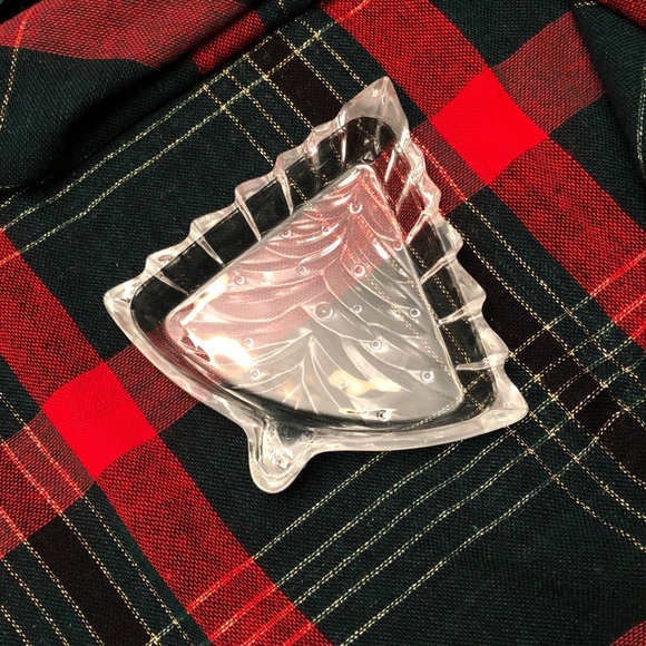 Luminarc Christmas Tree Glass Dish - Picture 2 of 7